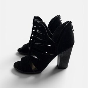 Carlos by Carlos Santana Elegant Black Women's Heeled Sandals